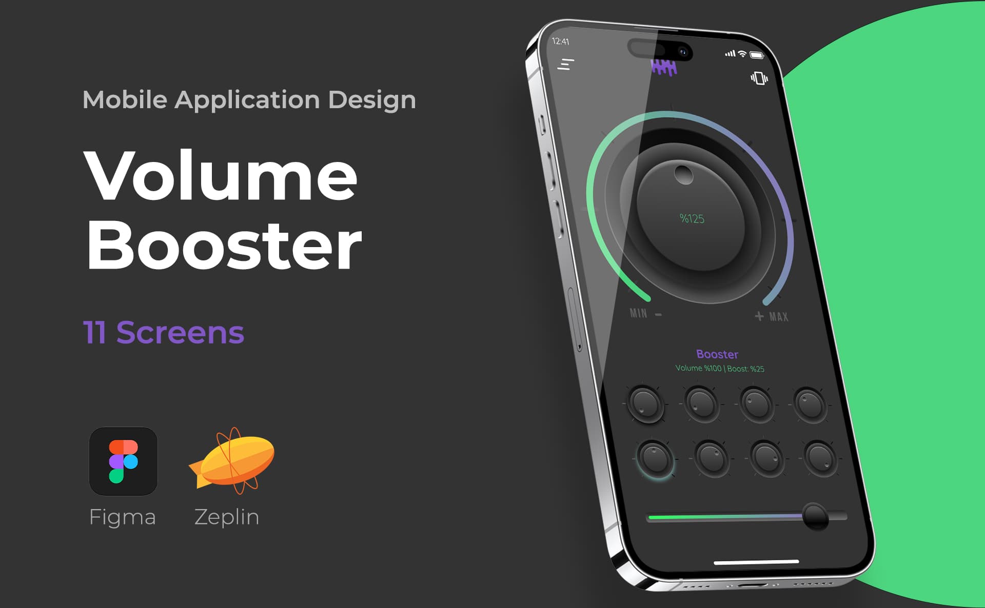 Volume Booster — Mobile App, Selçuk Aker