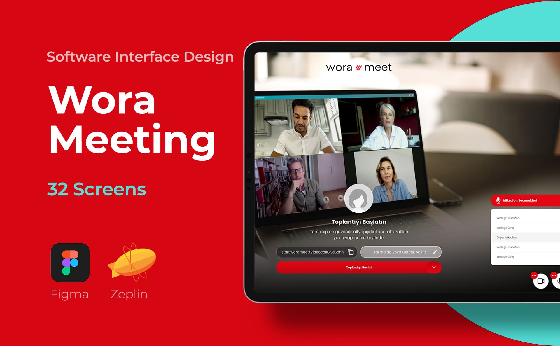 Wora Online Meet — SaaS & Dashboard, Selçuk Aker
