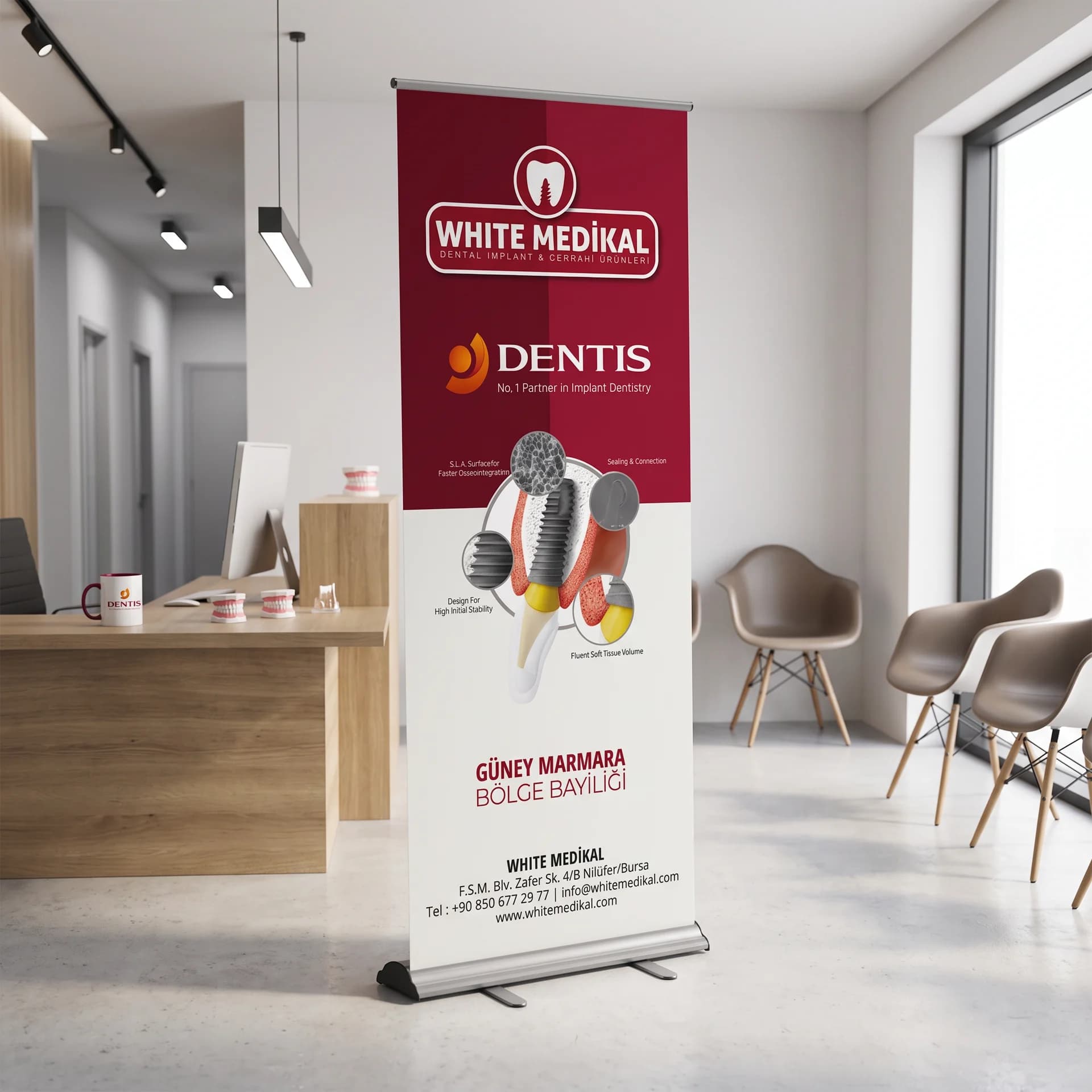 White Medikal — Dentis — project detail 1, Selçuk Aker