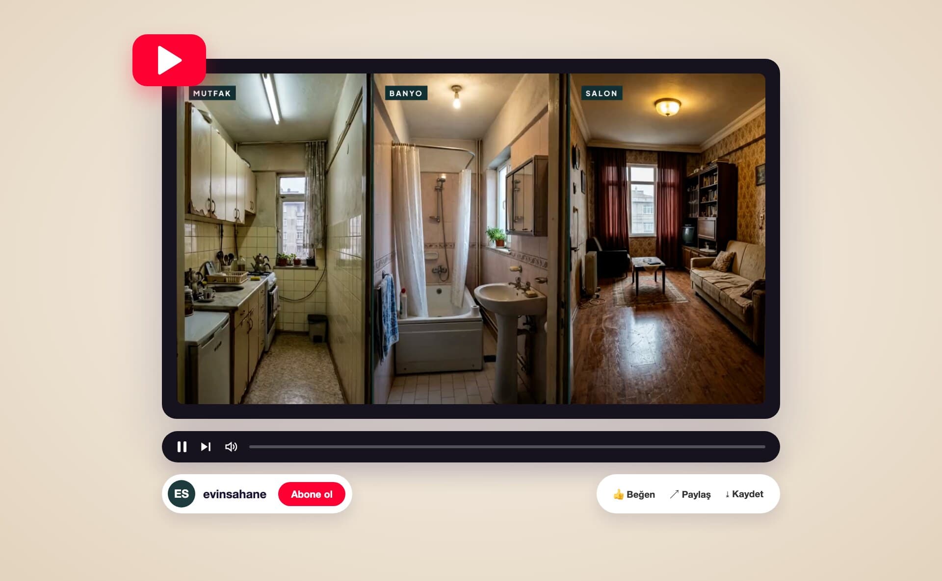 Evin Şahane · Reklam Filmi — Video ve Hareketli Grafik, Selçuk Aker