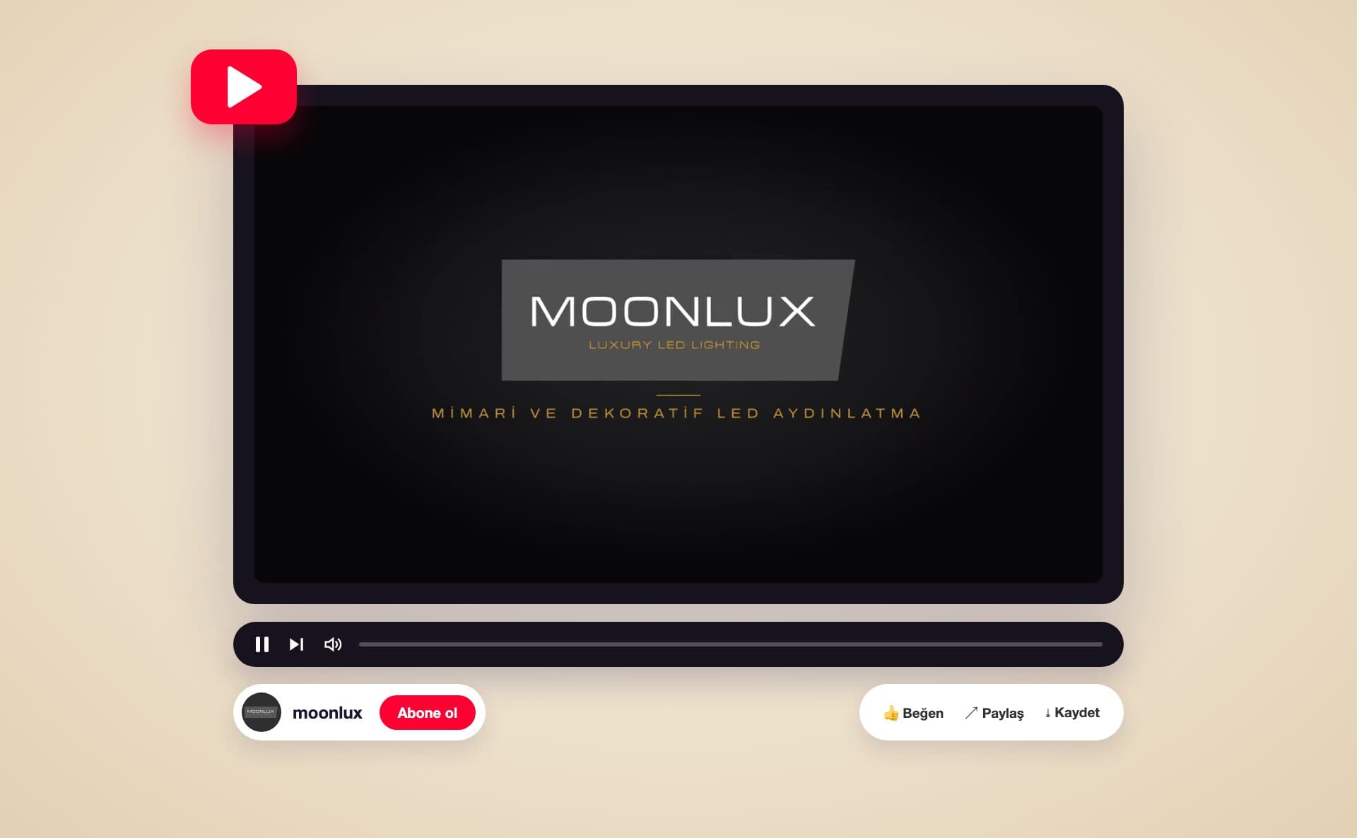 Moonlux · Intro Animasyonu — Video ve Hareketli Grafik, Selçuk Aker