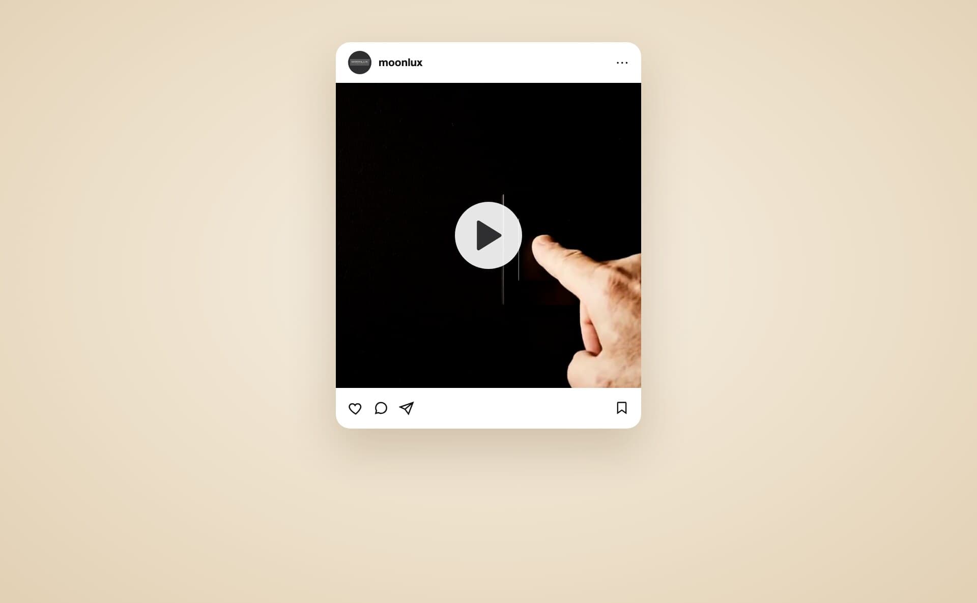 Moonlux · Kare Reklam Videosu — Video ve Hareketli Grafik, Selçuk Aker