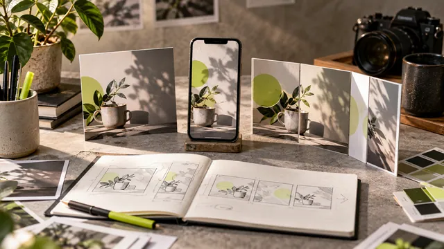 Bir kampanya görselinin telefon, kare kart ve farklı baskı formatlarına uyarlanması