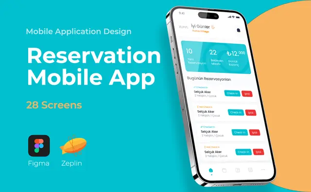 Beach Reservation Mobile App
