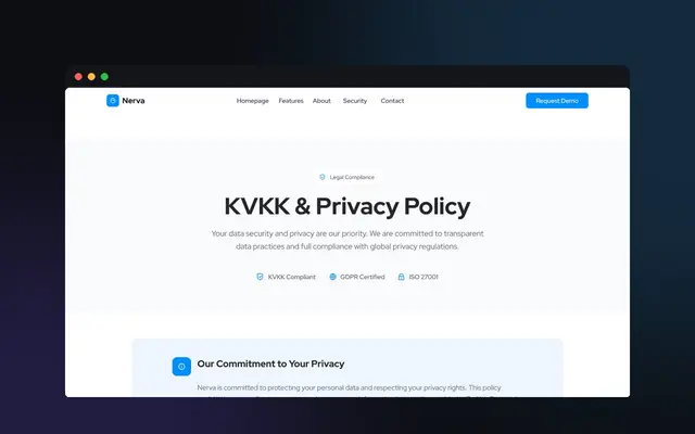 NERVA — Web Sitesi tasarımı, Selçuk Aker