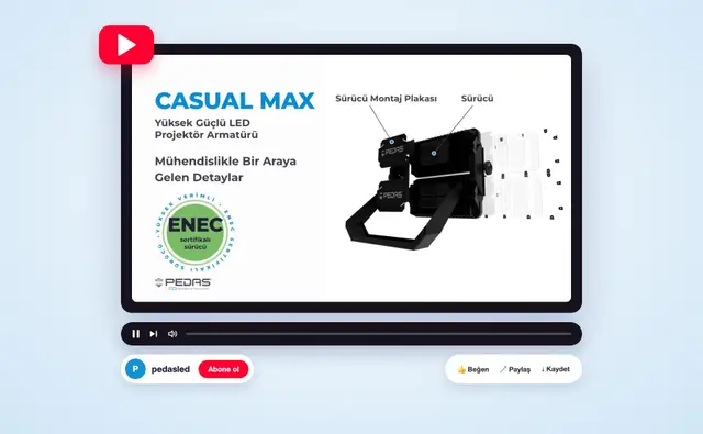 Pedaş Casual MAX · Ürün Videosu — Video ve Hareketli Grafik tasarımı, Selçuk Aker