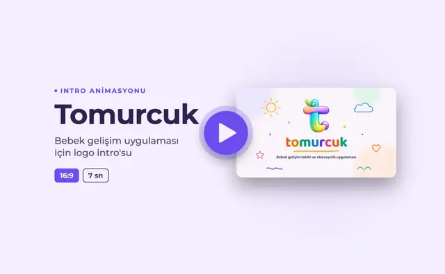 Tomurcuk · Intro Animasyonu — Video ve Hareketli Grafik tasarımı, Selçuk Aker