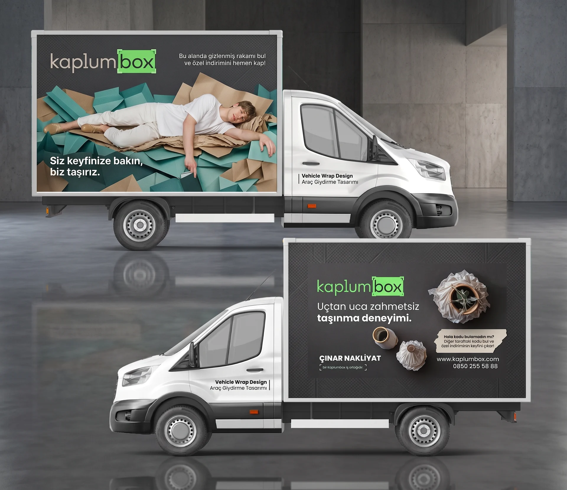 Kaplumbox — Araç Giydirme Tasarımı, Selçuk Aker
