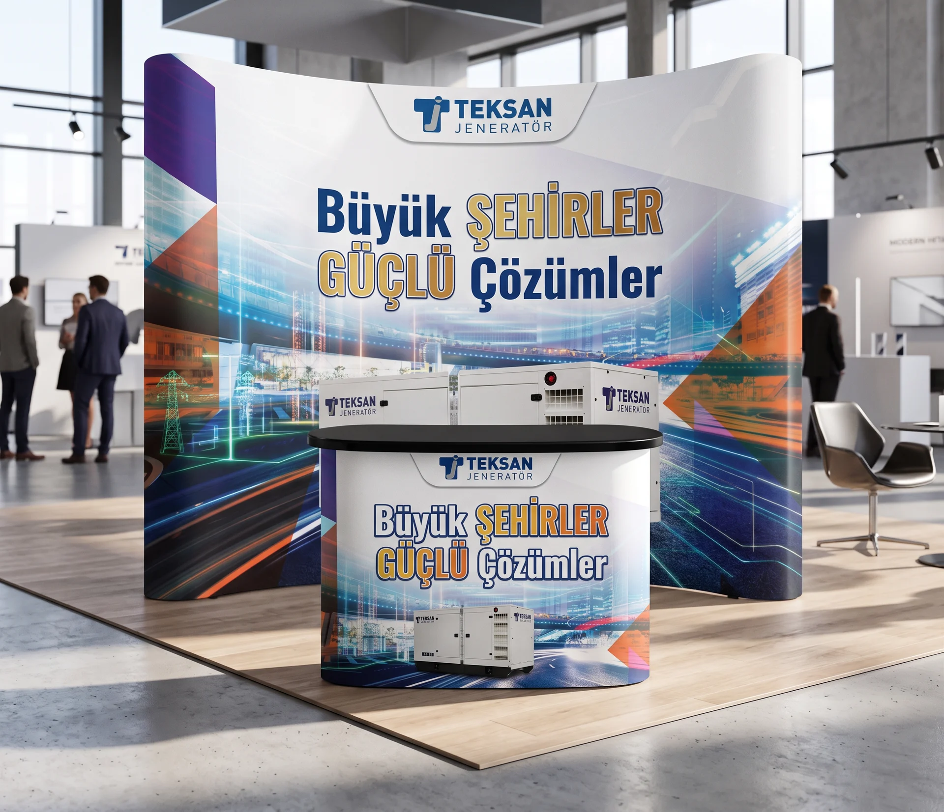 Teksan Jeneratör — Fuar Standı Tasarımı, görsel 2, Selçuk Aker