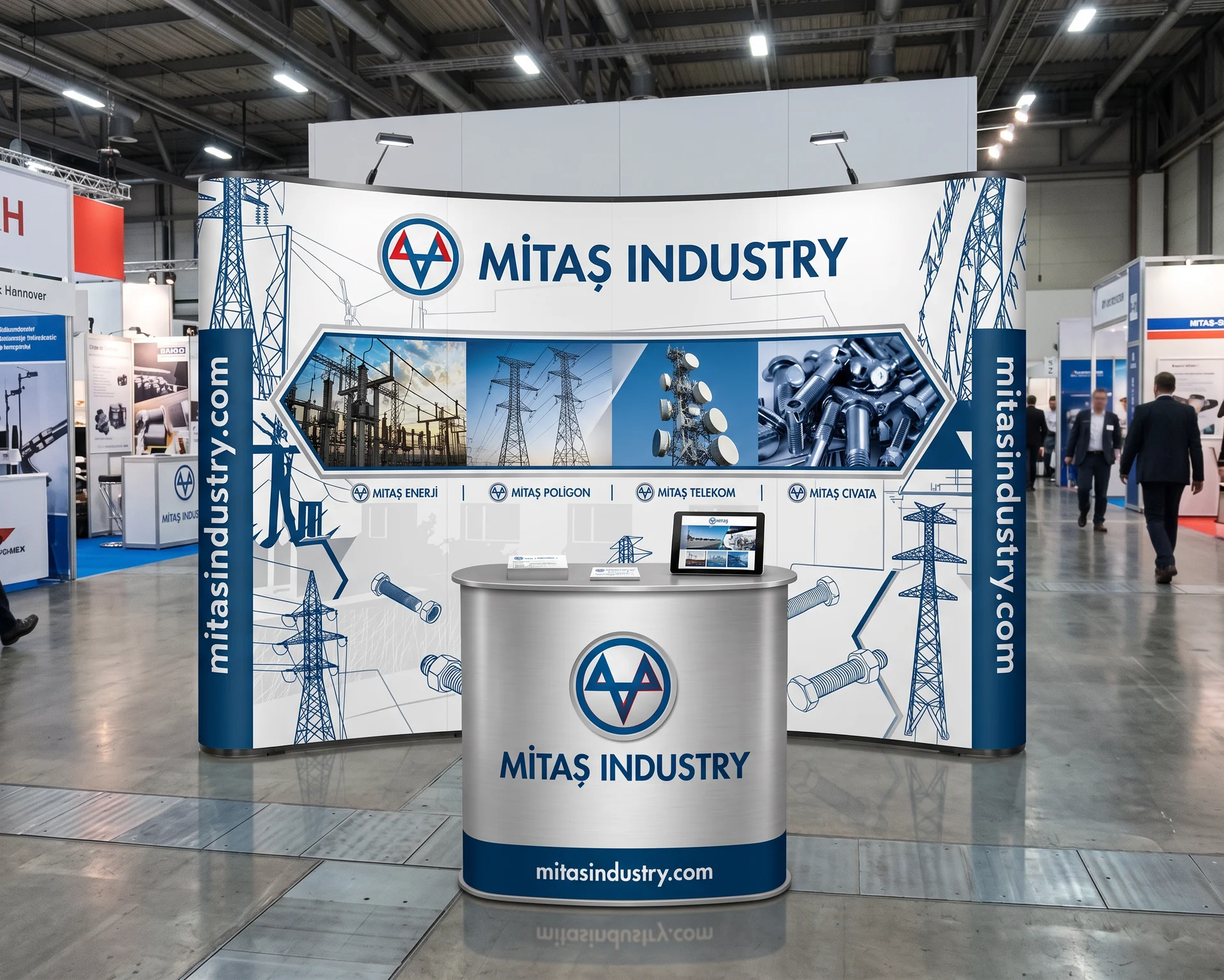 Mitaş Industry — Fuar Standı Tasarımı, görsel 1, Selçuk Aker