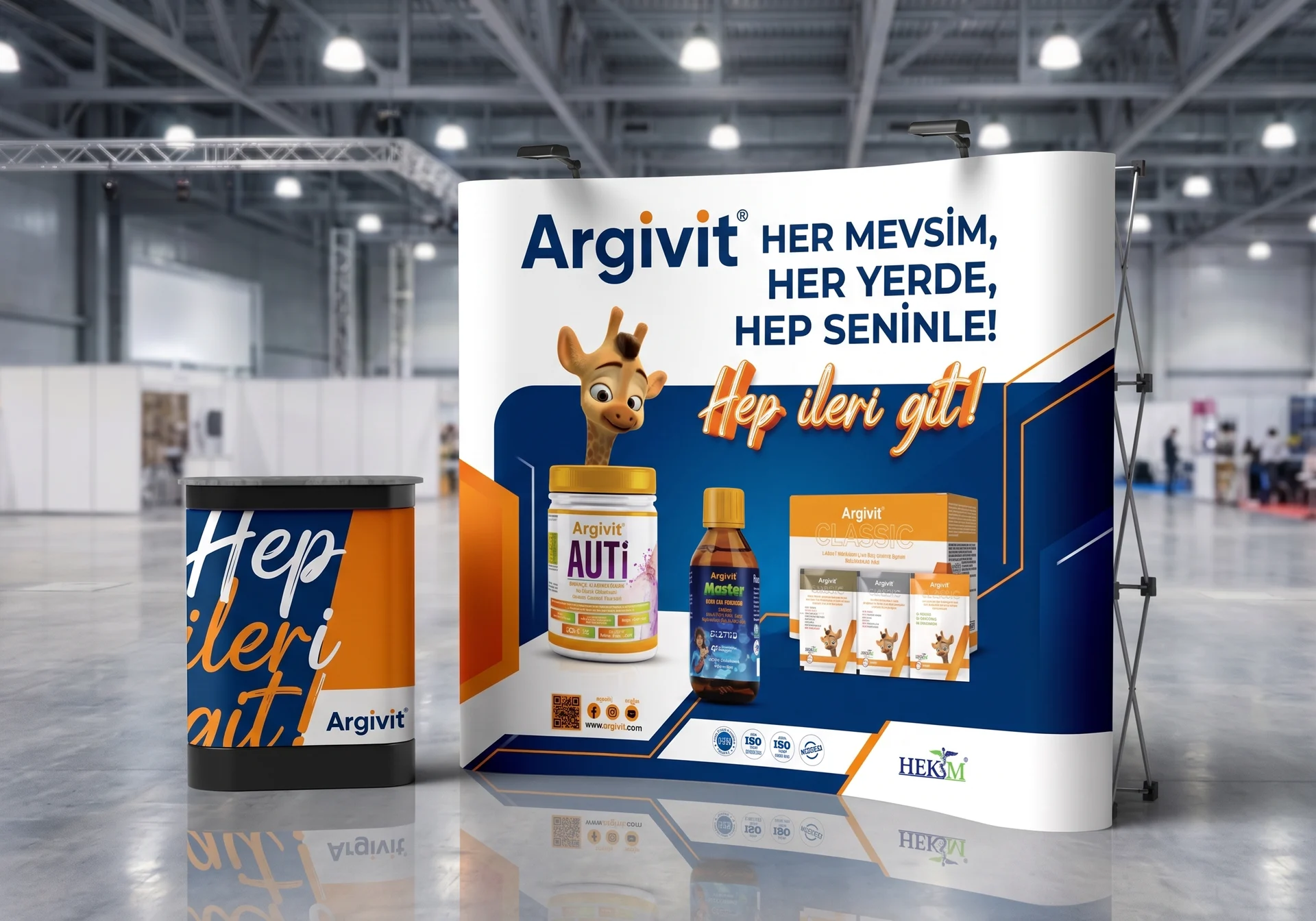 Argivit — Fuar Standı Tasarımı, Selçuk Aker