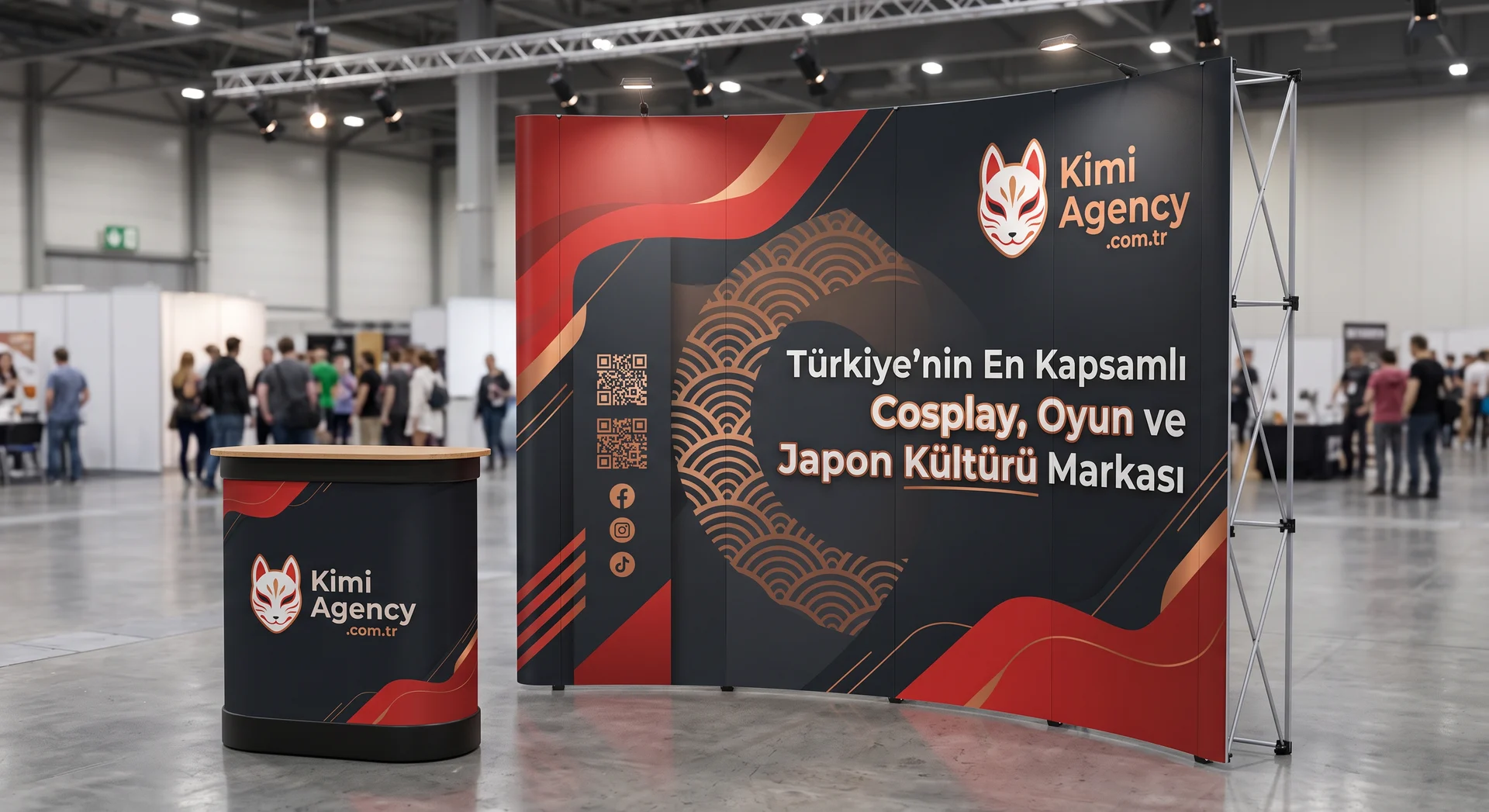 Kimi Agency — Fuar Standı Tasarımı, Selçuk Aker