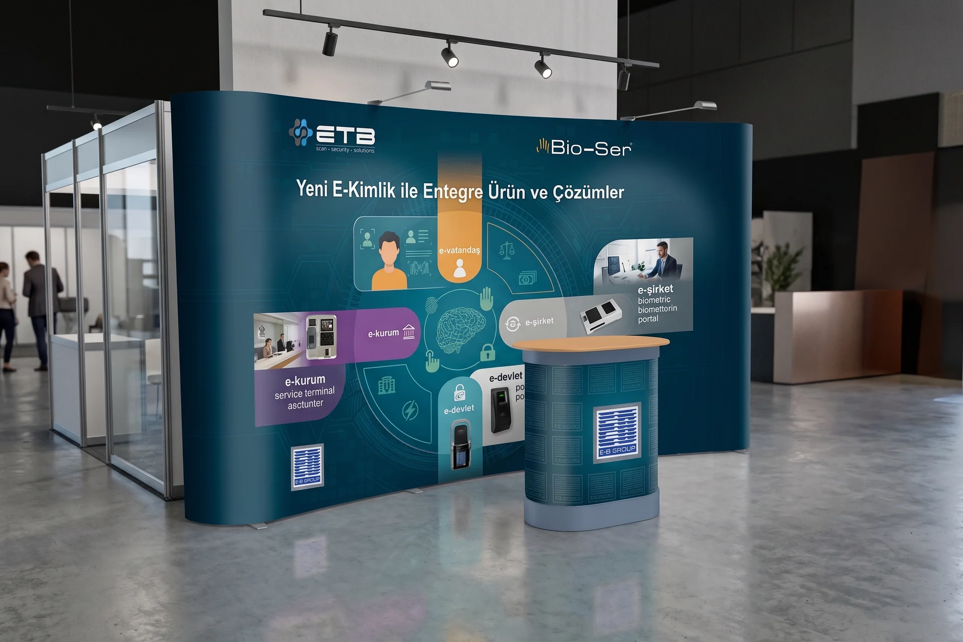ETA — Bio-Ser — Fuar Standı Tasarımı, Selçuk Aker