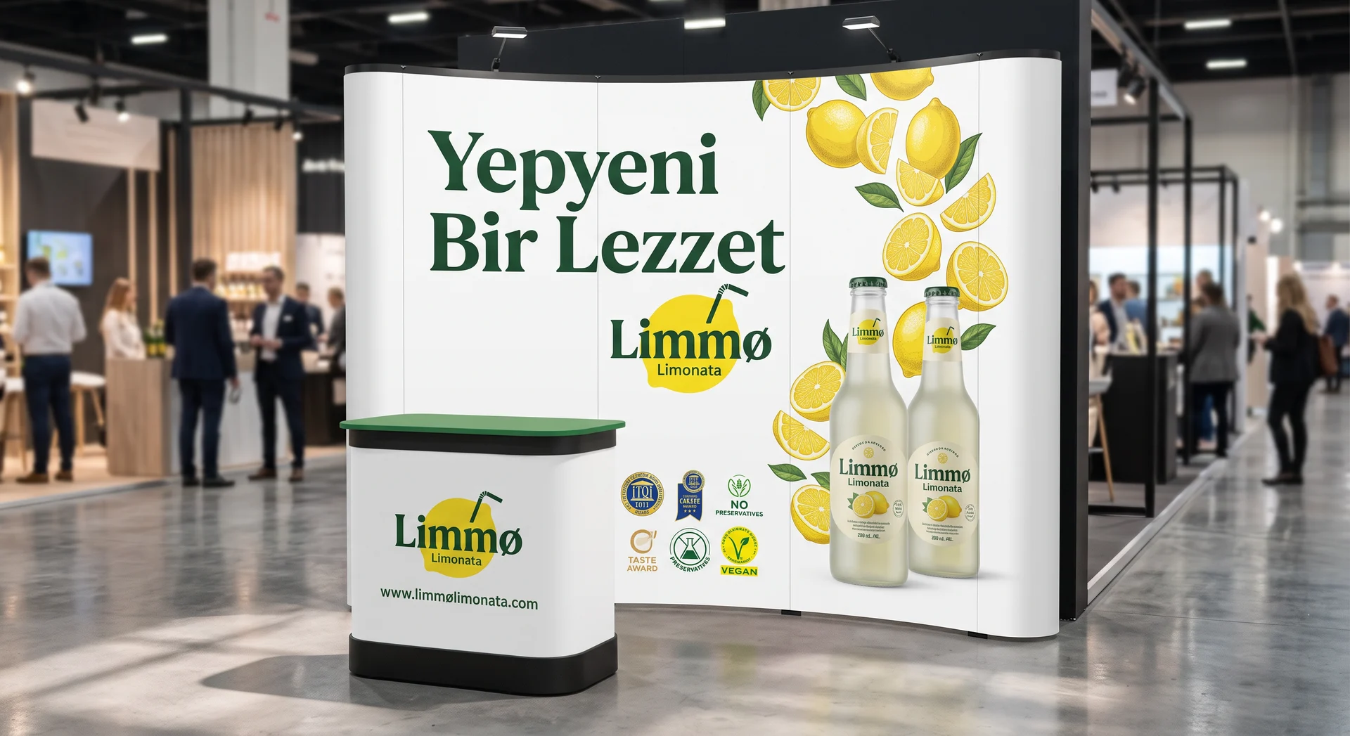 Limmø Limonata — Fuar Standı Tasarımı, Selçuk Aker