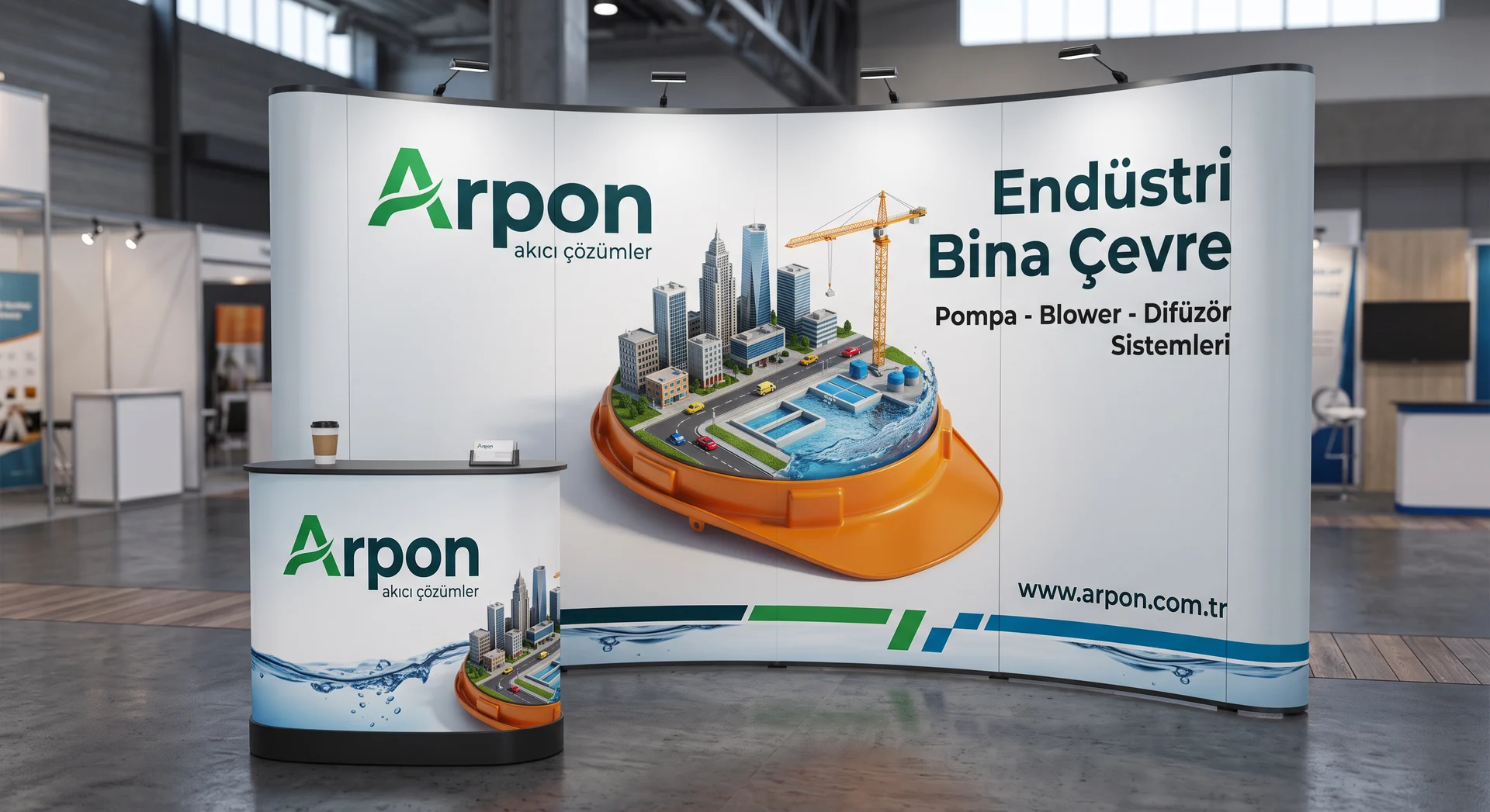 Arpon — Fuar Standı Tasarımı, Selçuk Aker