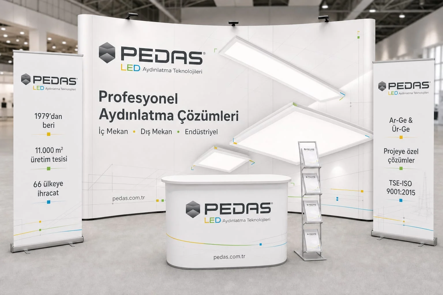 Pedaş — Fuar Standı Tasarımı, Selçuk Aker