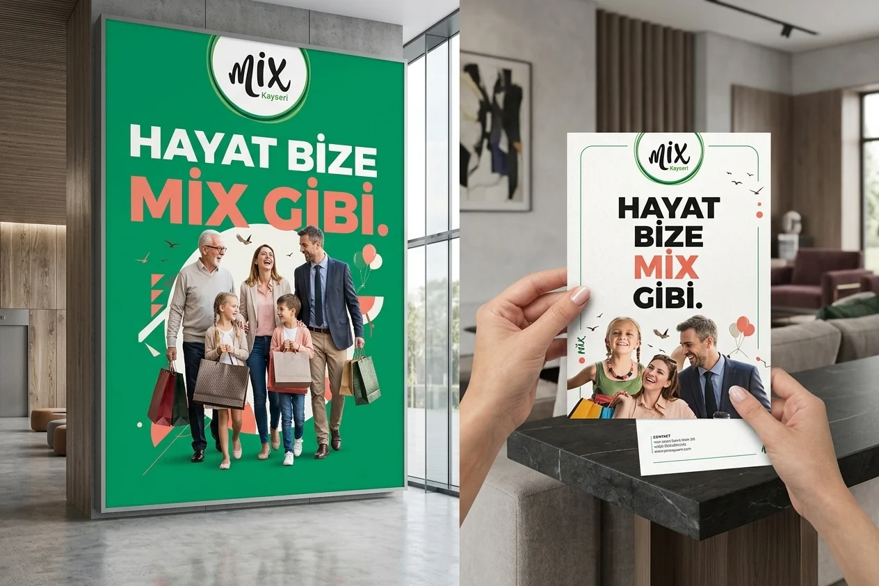 Mix — Afiş & El İlanı Tasarımı, Selçuk Aker