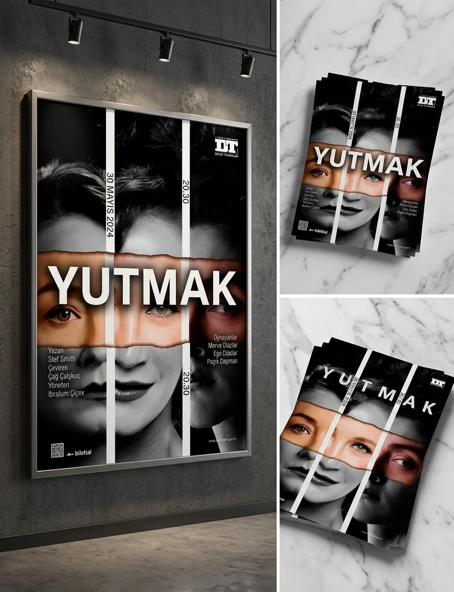Yutmak — Afiş & El İlanı Tasarımı, Selçuk Aker