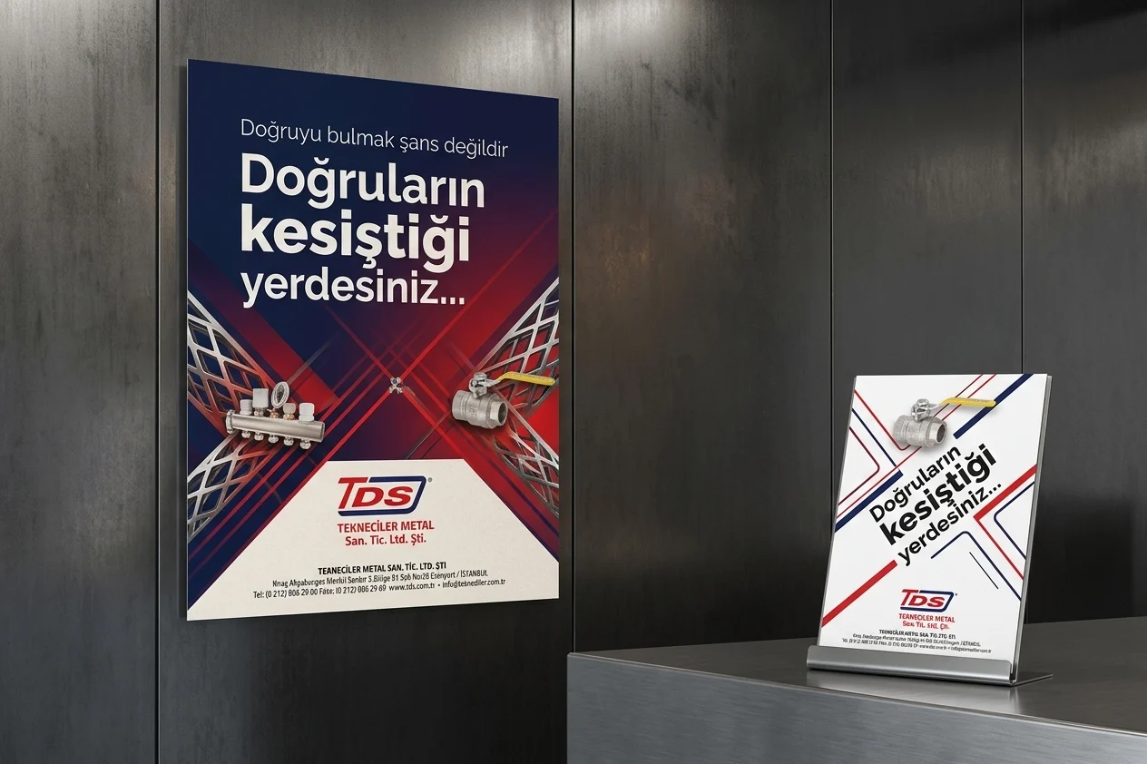 TDS — Tekneciler Metal — Afiş & El İlanı Tasarımı, Selçuk Aker
