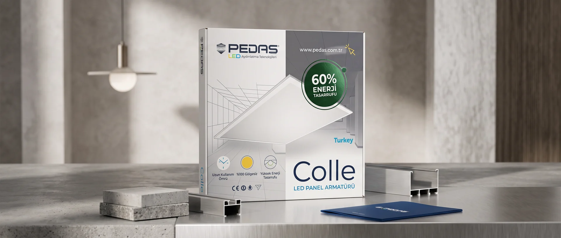 Pedaş — LED Panel — Ambalaj Tasarımı, Selçuk Aker