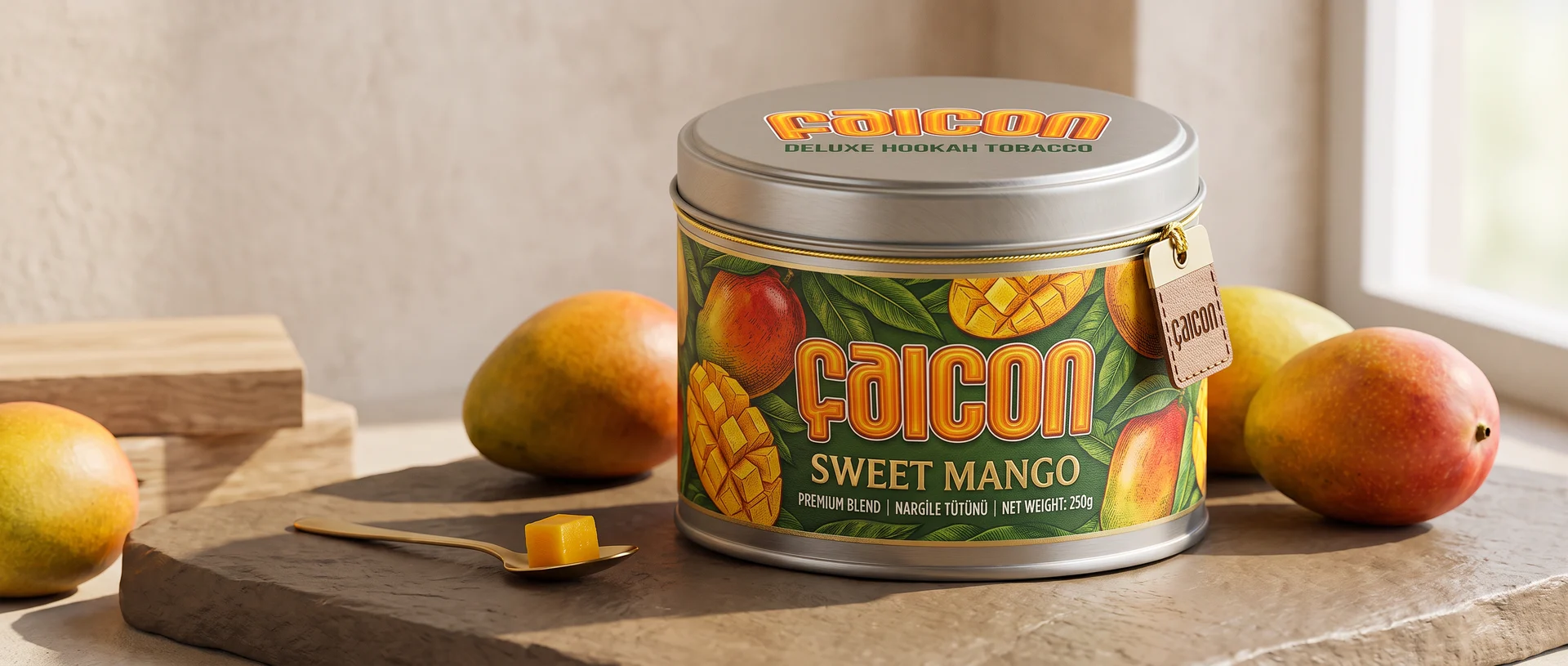 Falcon — Sweet Mango — Ambalaj Tasarımı, Selçuk Aker