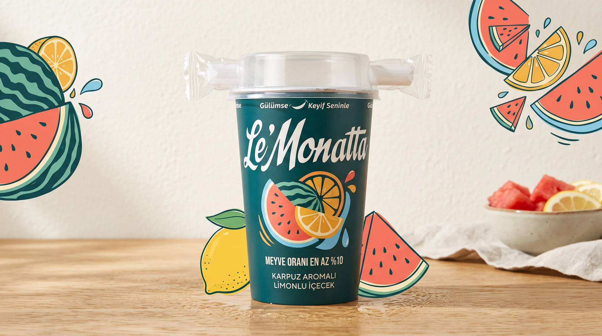 Gülümser — Lemonatta — Ambalaj Tasarımı, Selçuk Aker