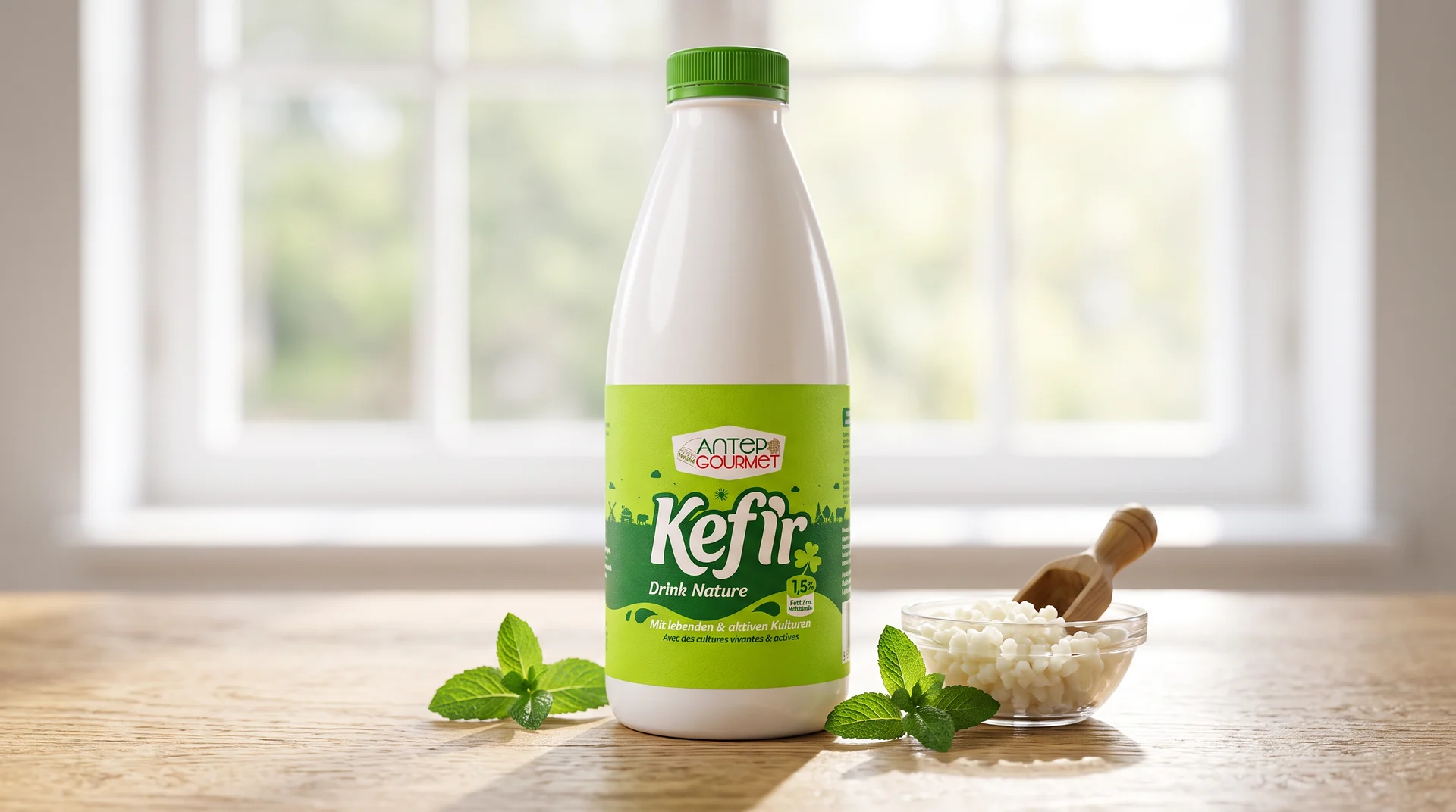 Antep Gourmet — Kefir — Ambalaj Tasarımı, Selçuk Aker