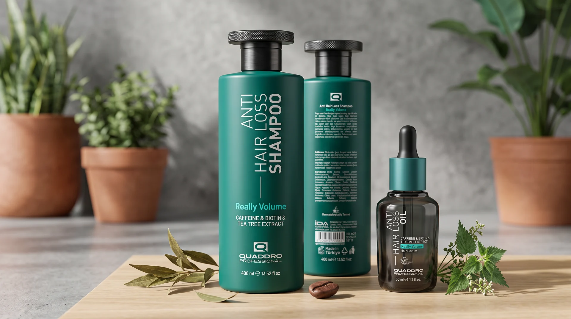 Quaddro Professional — Ambalaj Tasarımı, Selçuk Aker