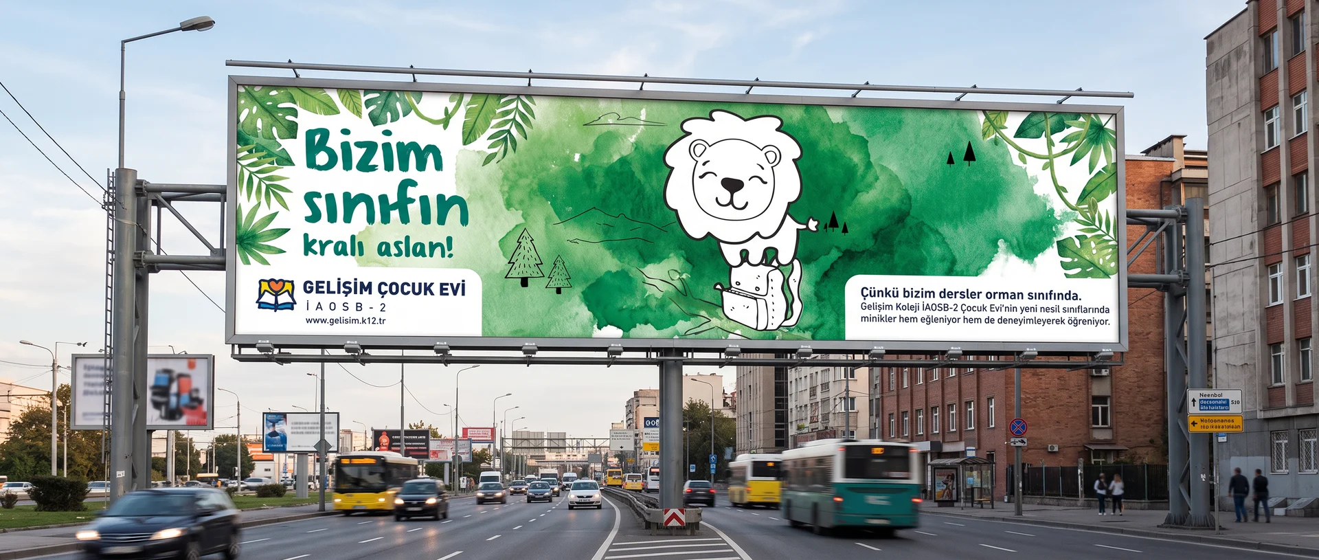 Gelişim Çocuk Evi — Billboard Tasarımı, görsel 1, Selçuk Aker