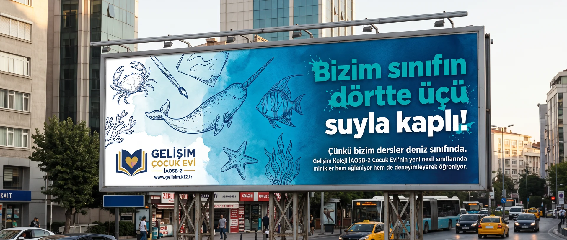 Gelişim Çocuk Evi — Billboard Tasarımı, görsel 2, Selçuk Aker