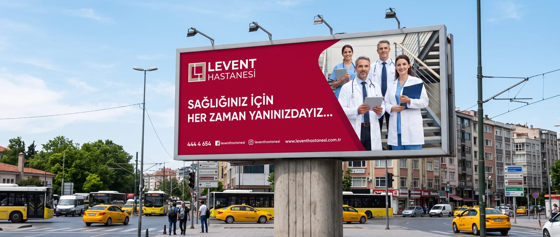 Levent Hastanesi — Billboard Tasarımı, Selçuk Aker