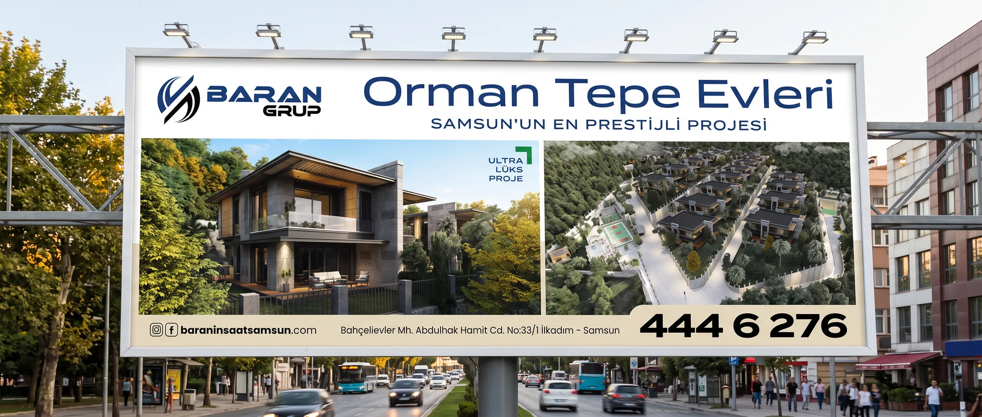 Baran Grup — Orman Tepe Evleri — Billboard Tasarımı, görsel 1, Selçuk Aker