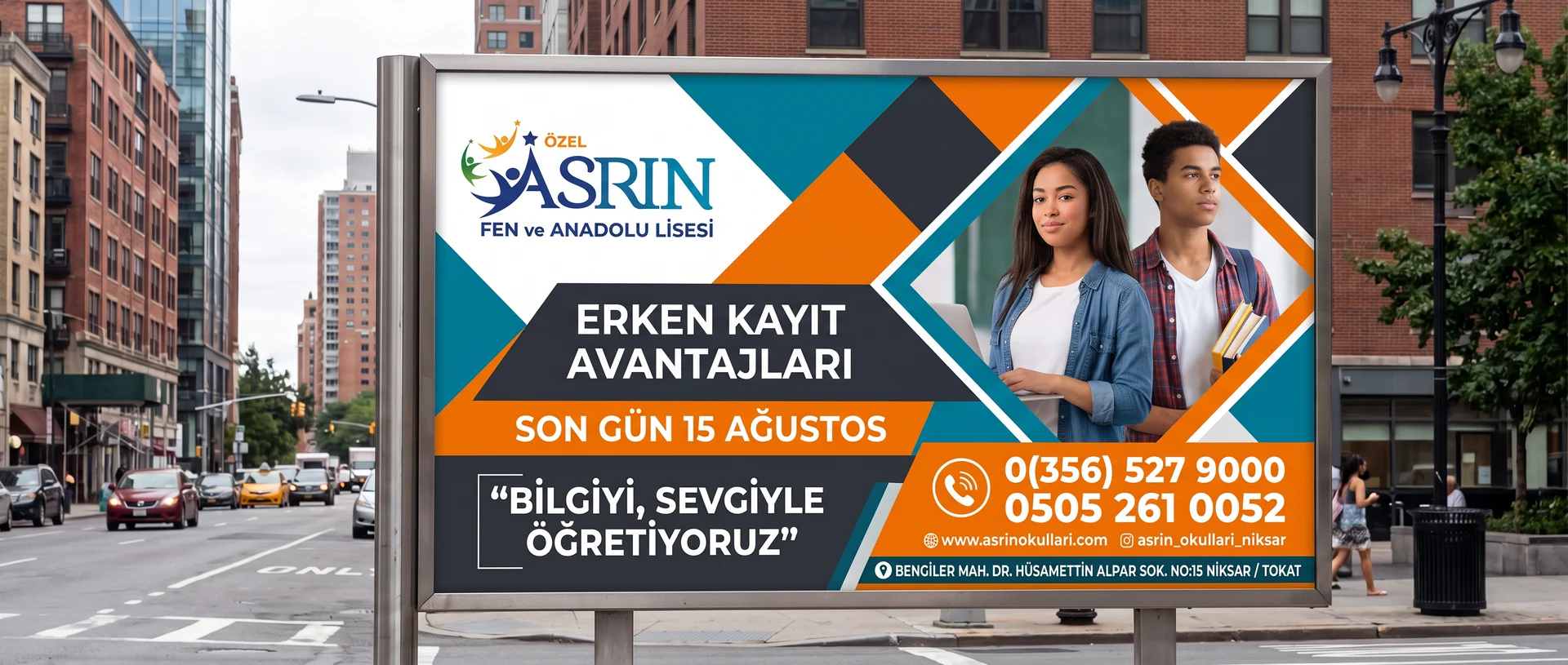 Asrın Okulları — Billboard Tasarımı, görsel 2, Selçuk Aker