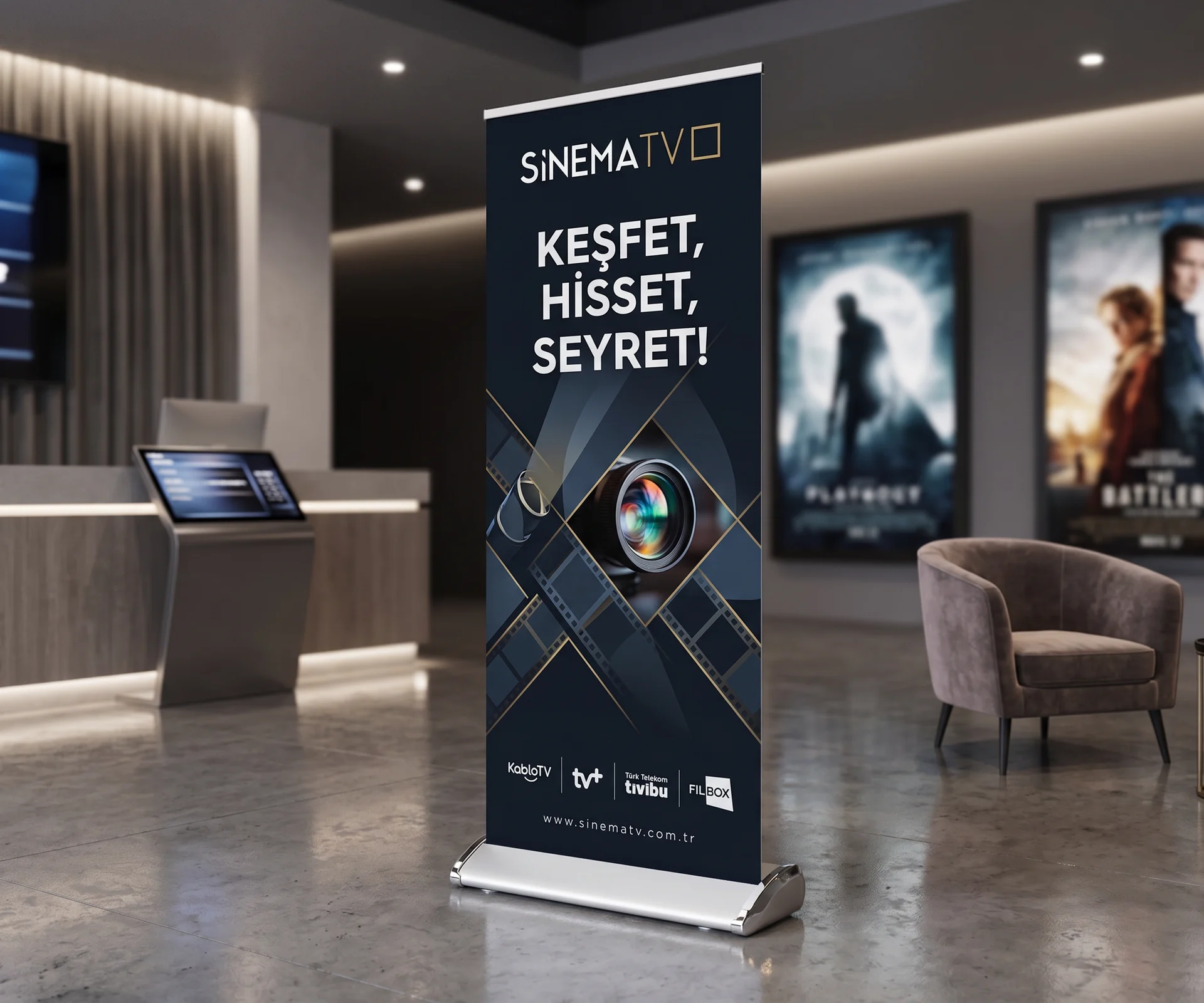 Sinema TV — Roll-up Tasarımı, görsel 1, Selçuk Aker