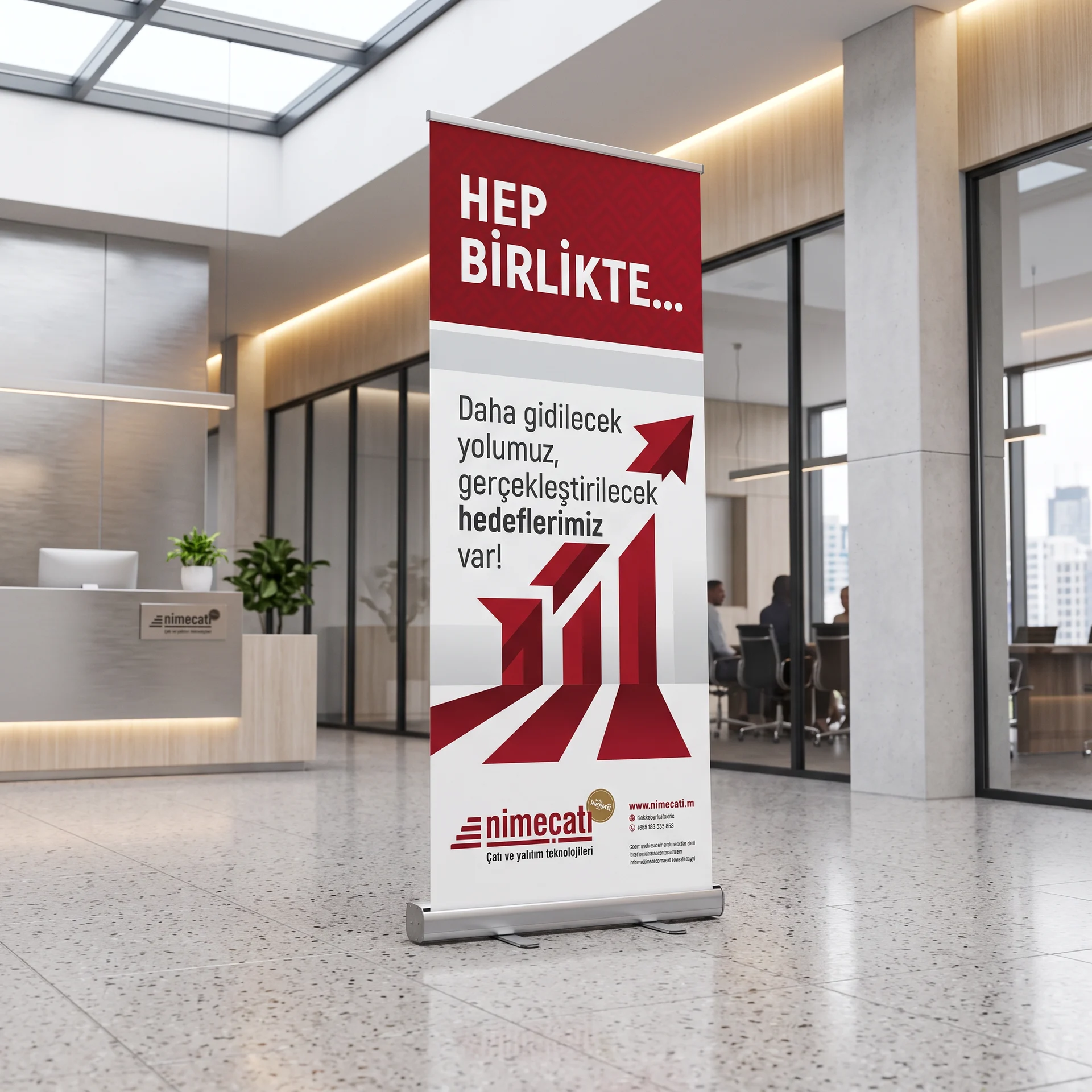Nimeçatı — Roll-up Tasarımı, görsel 1, Selçuk Aker