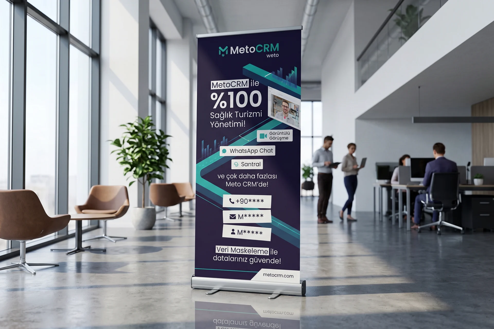 MetoCRM — Roll-up Tasarımı, görsel 1, Selçuk Aker