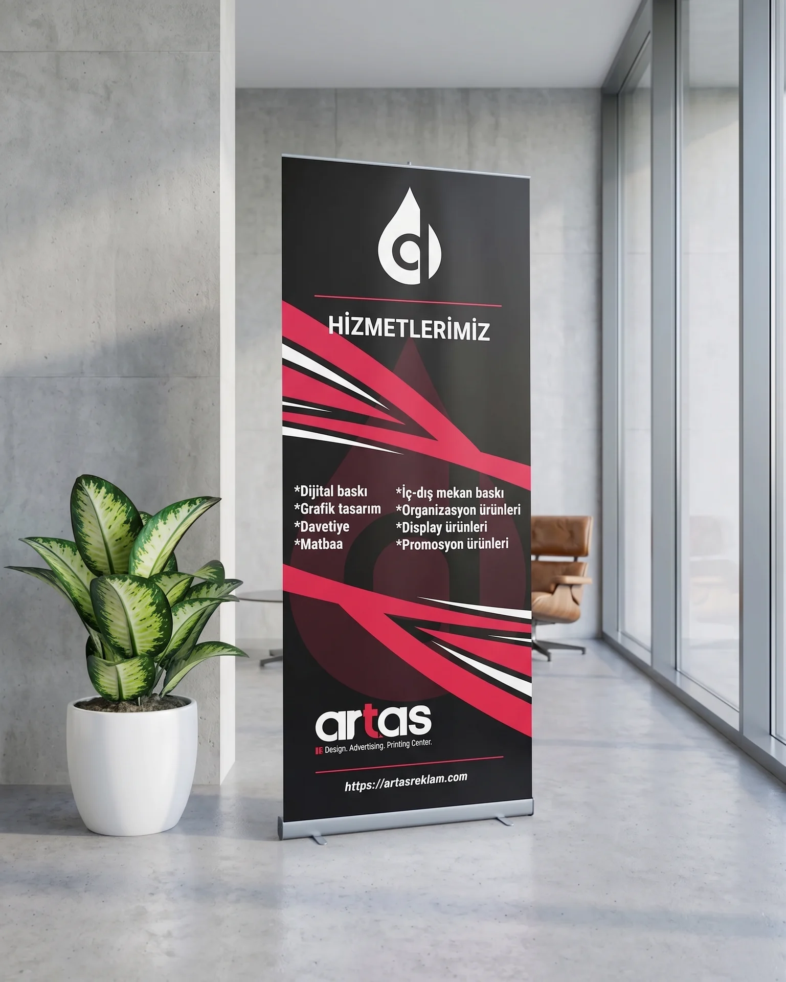 Artaş Reklam — Roll-up Tasarımı, Selçuk Aker