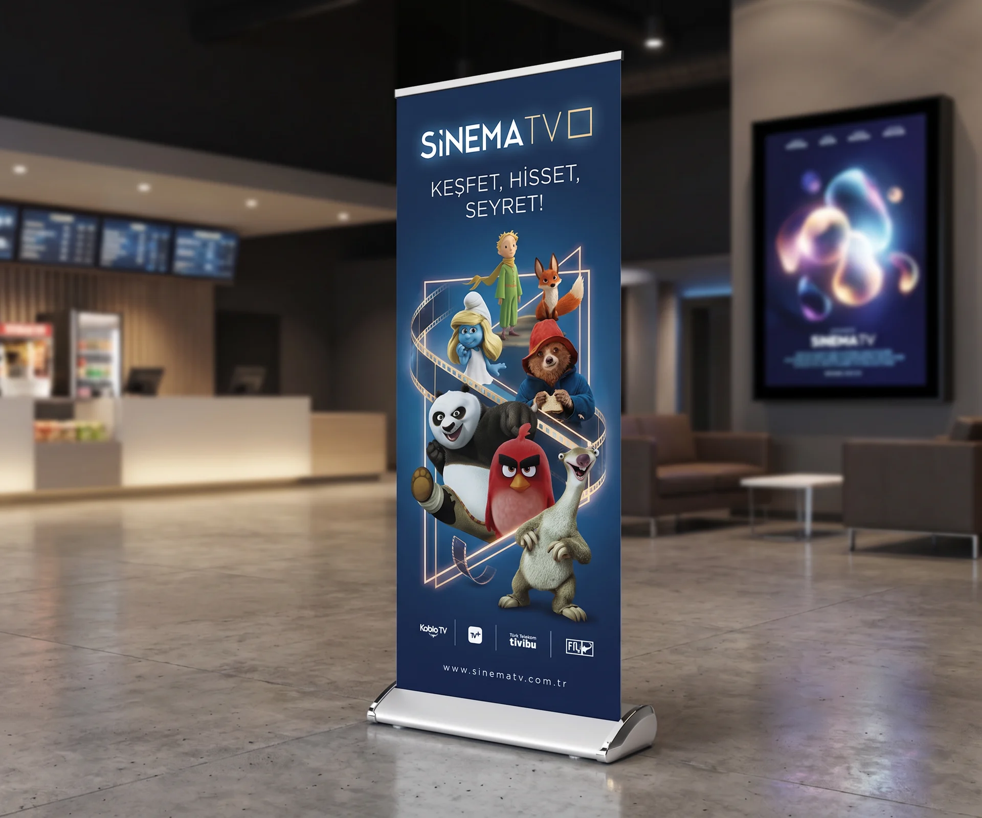 Sinema TV — Roll-up Tasarımı, görsel 3, Selçuk Aker