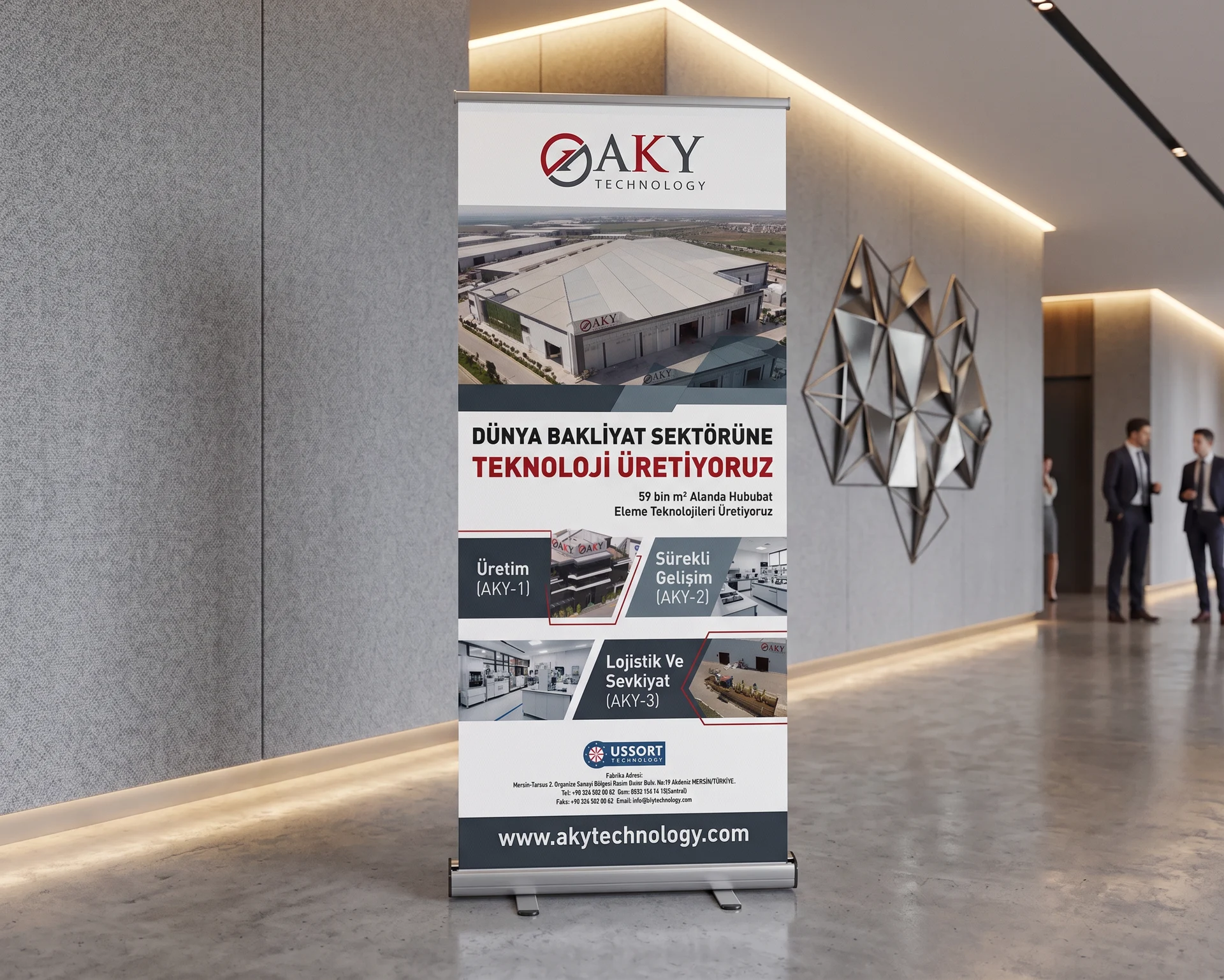 AKY Technology — Roll-up Tasarımı, Selçuk Aker