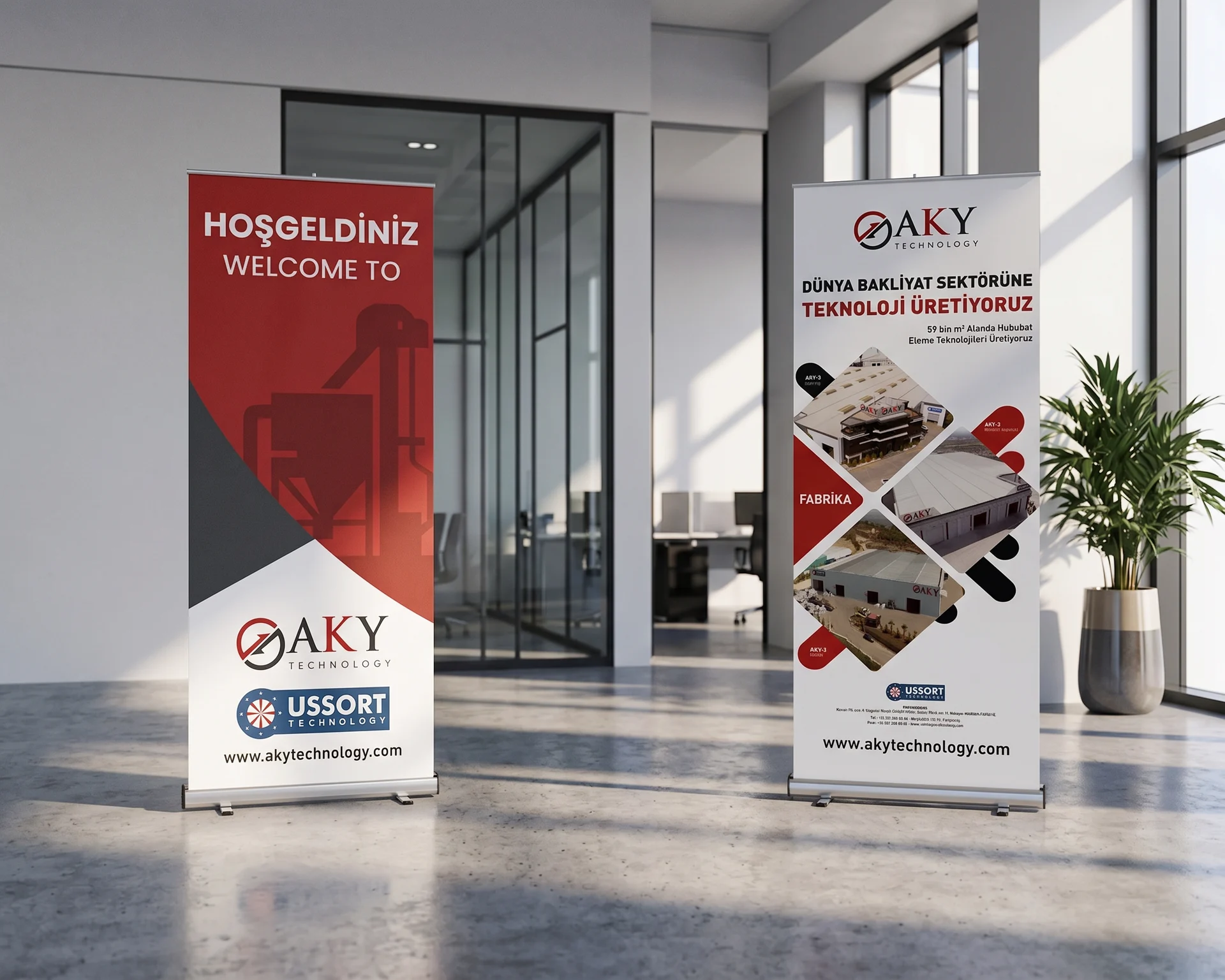 AKY Technology — USSORT — Roll-up Tasarımı, görsel 1, Selçuk Aker