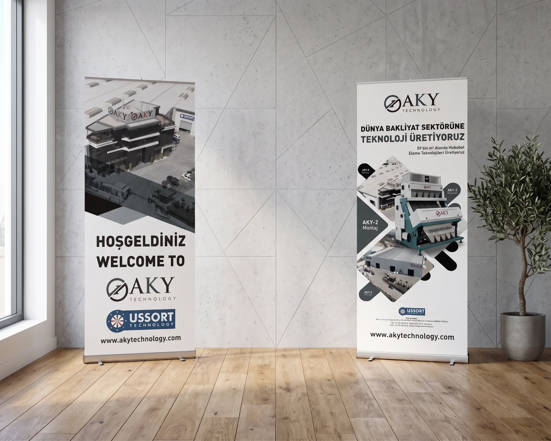 AKY Technology — USSORT — Roll-up Tasarımı, görsel 2, Selçuk Aker