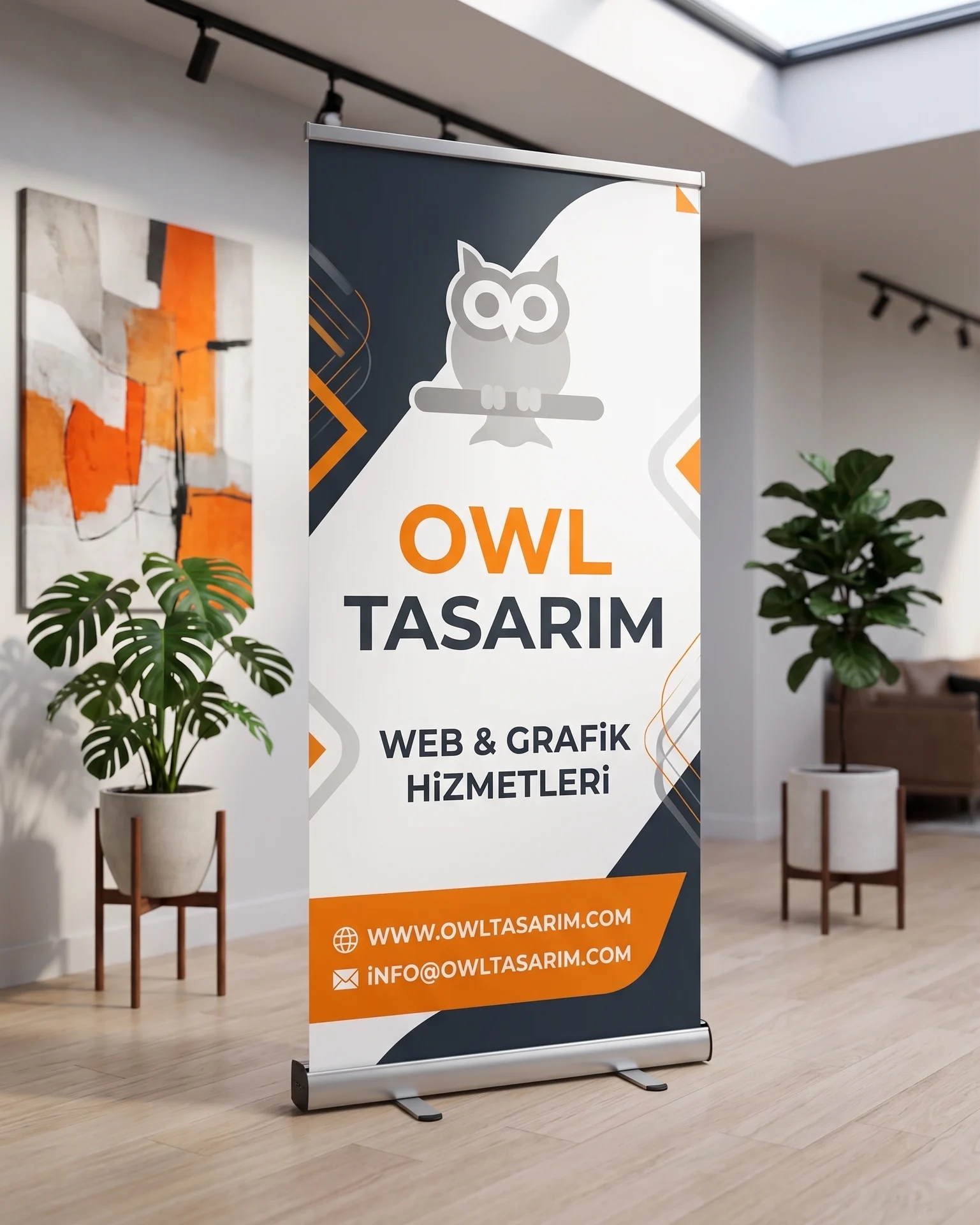 Owl Tasarım — Roll-up Tasarımı, Selçuk Aker